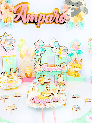 Cotillón Animalitos del bosque 03