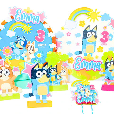 Cotillón Bluey 1