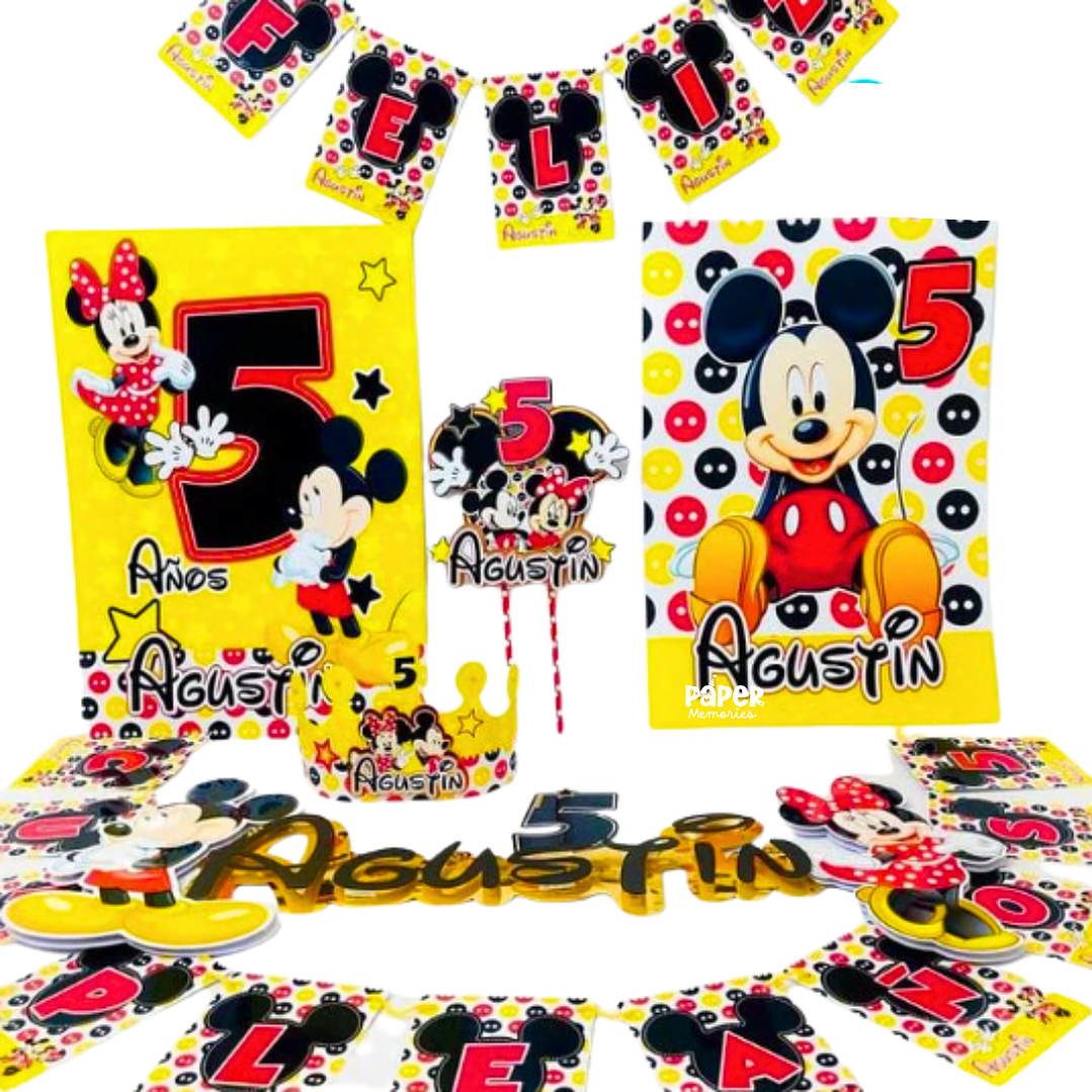 Cotillón   Mickey y minnie 4 1
