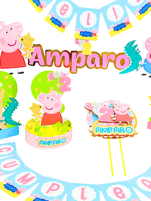 Cotillón  Peppa pig 2