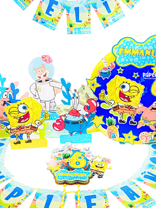 Cotillón Bob esponja