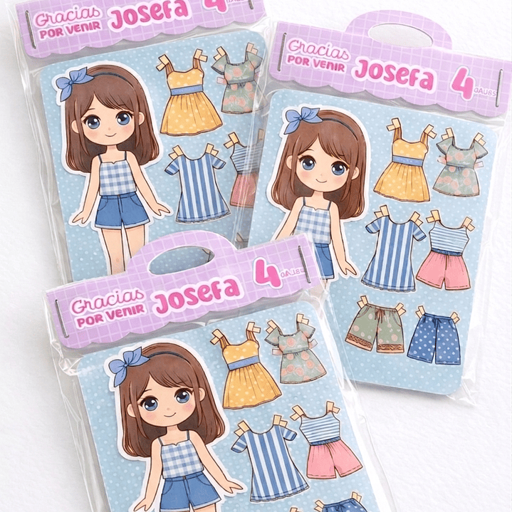 Muñequita de papel 1