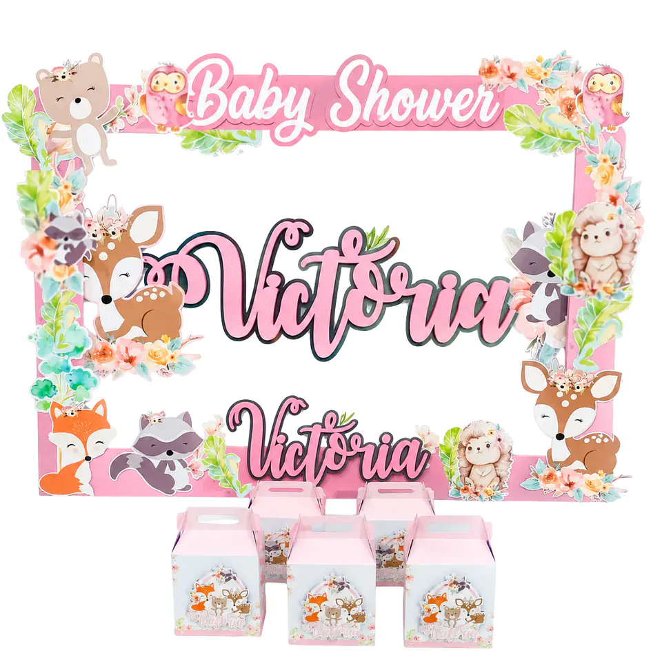 Cotillón Baby shower 2 1