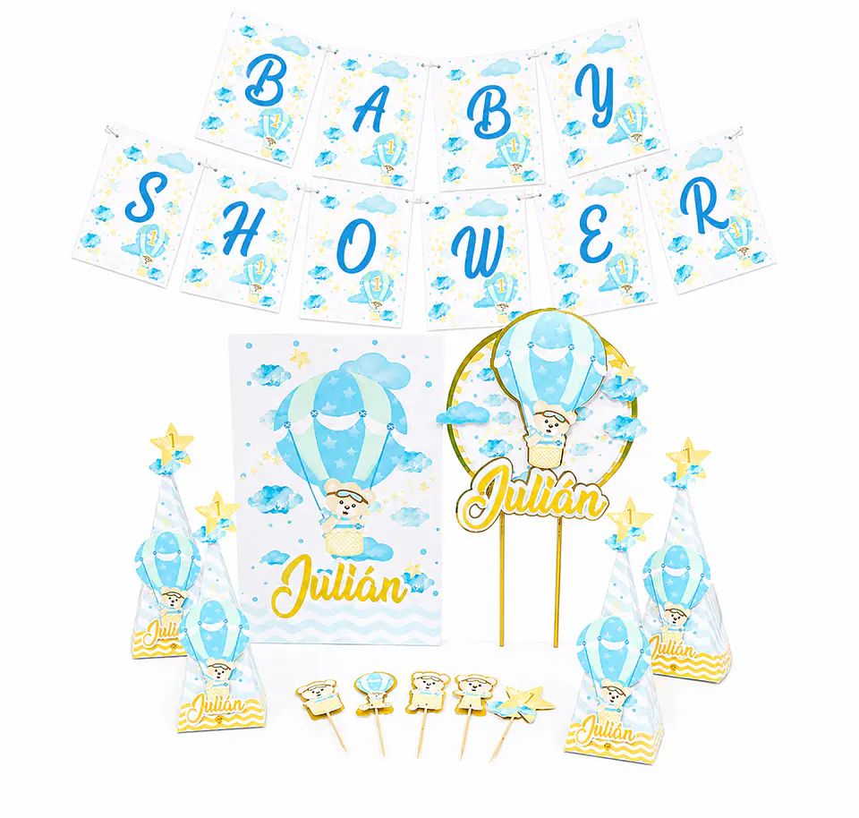 Cotillón Baby shower 3 1