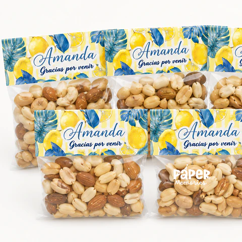 Frutos secos personalizados