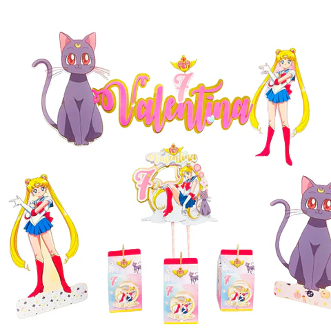 Cotillón sailor moon 2
