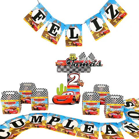 Cotillón Cars 