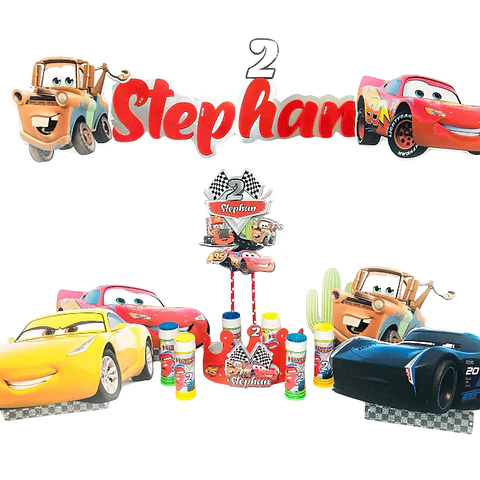 Cotillón Cars 