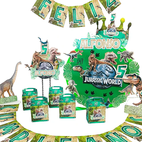 Cotillón Dinosaurios Jurassic park