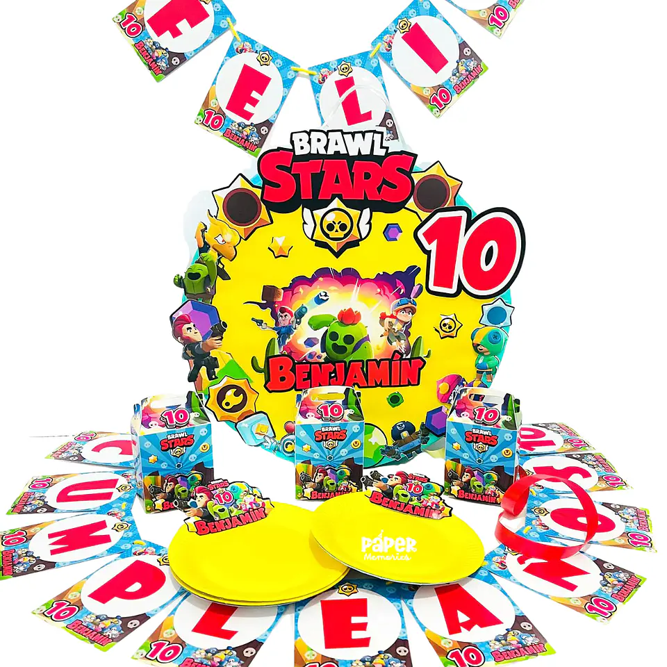 Cotillón Brawl star 1