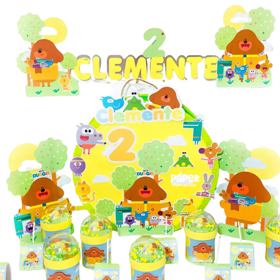 Cotillón Hey duggee  1