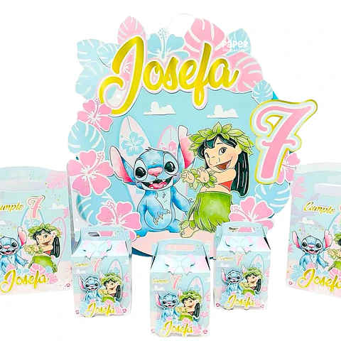 Cotillón Lilo y stitch 