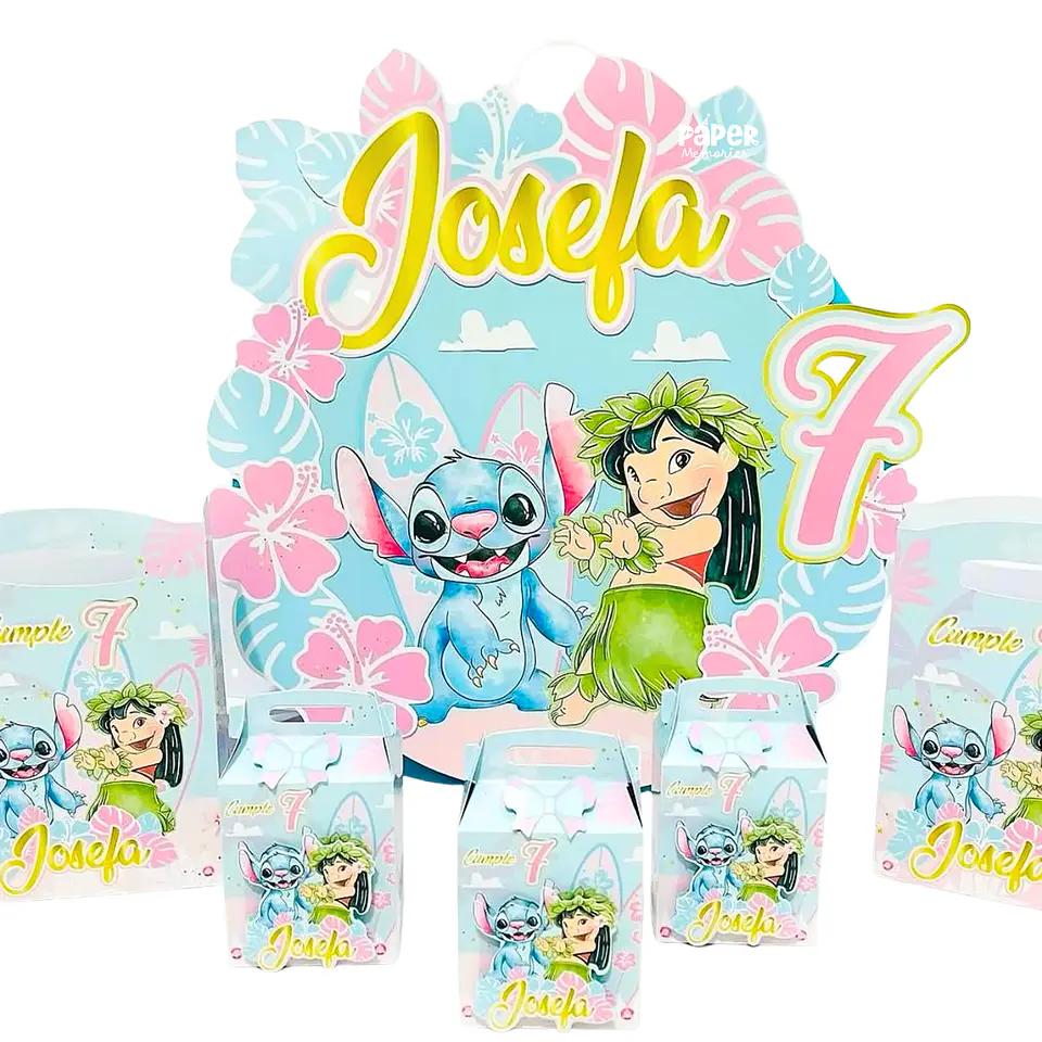 Cotillón Lilo y stitch  1