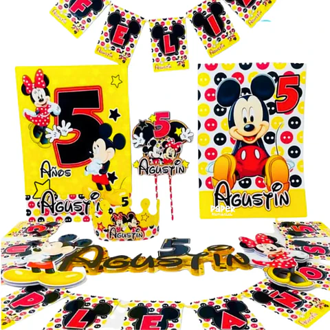 Cotillón   Mickey y minnie 