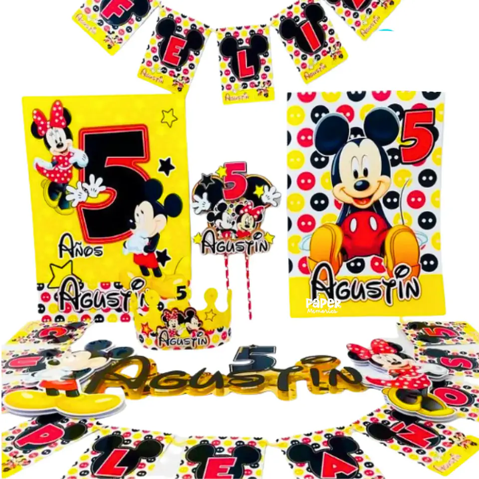 Cotillón   Mickey y minnie  1