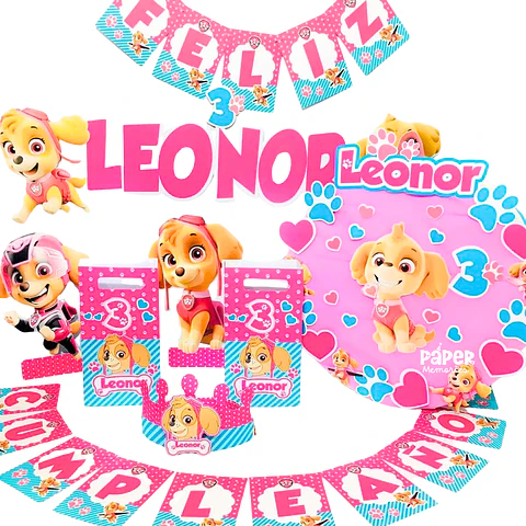 Cotillón Paw patrol 