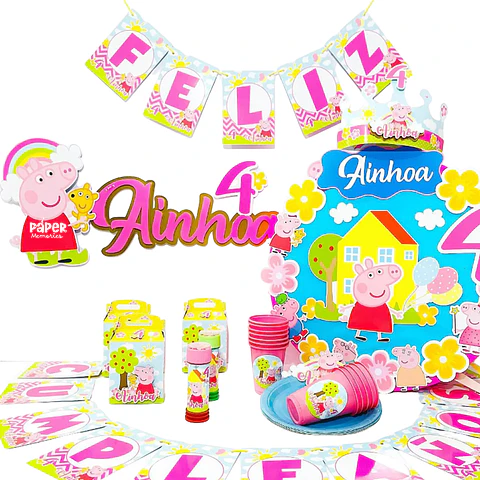 Cotillón  Peppa pig 