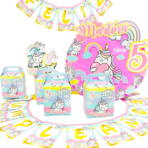 Cotillón Unicornio