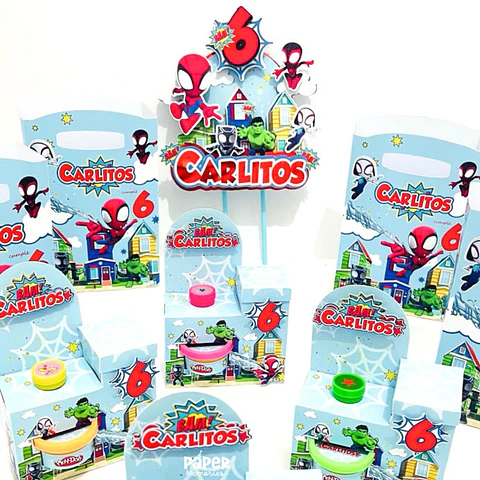 Cotillón Spidey