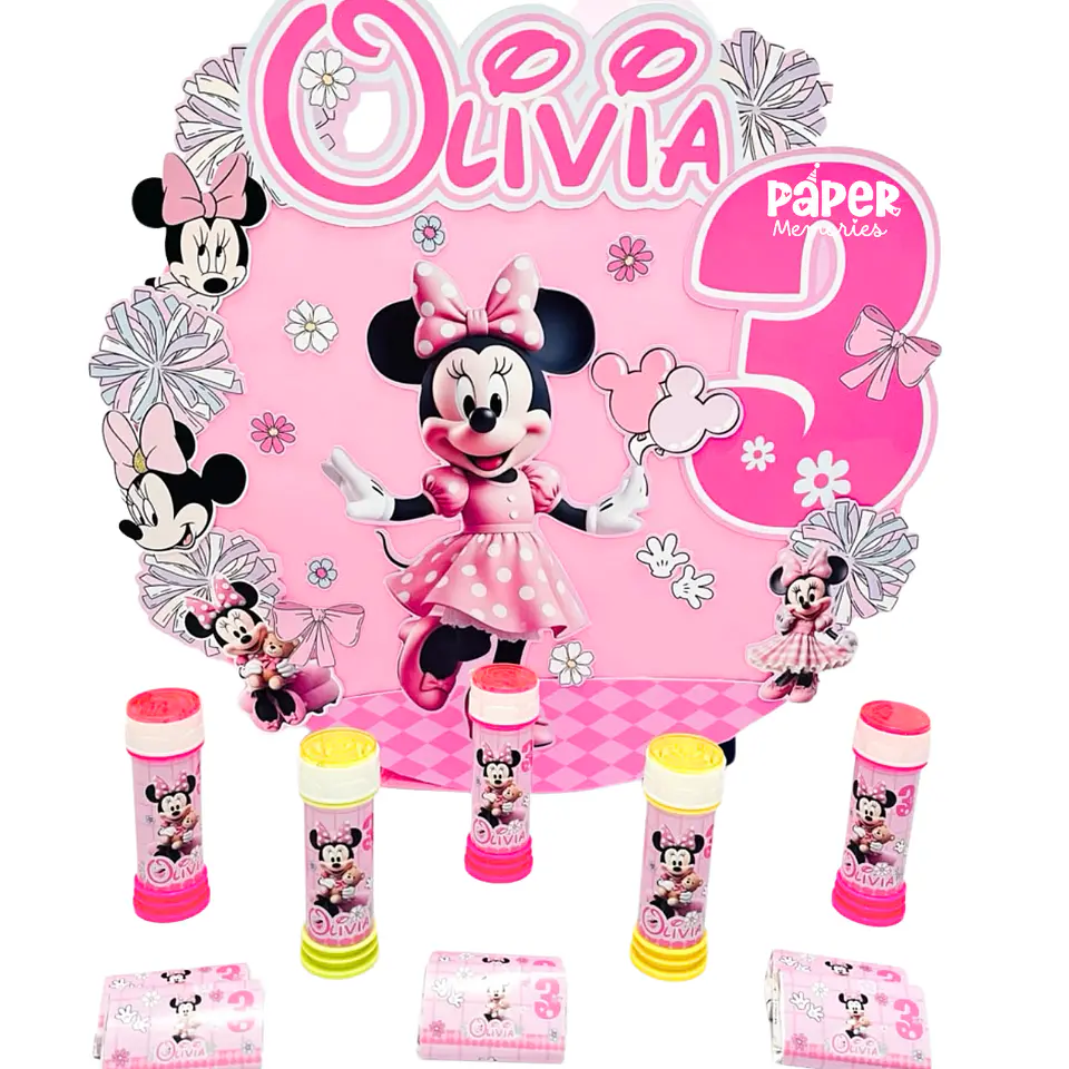 Cotillón Minnie  1