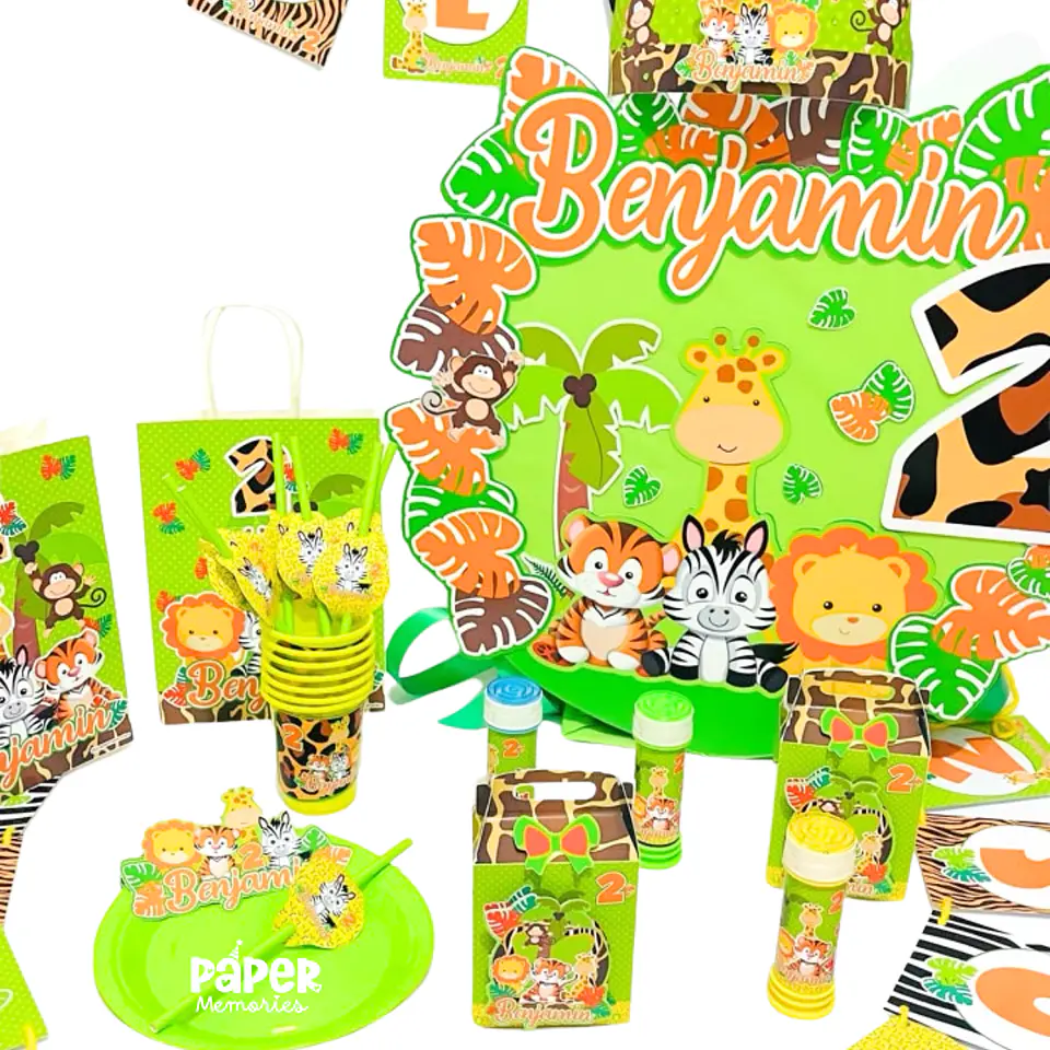 Cotillon Animalitos de la selva  1