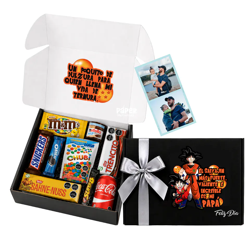 Caja de Regalos Sorpresa Papá DULCE  1