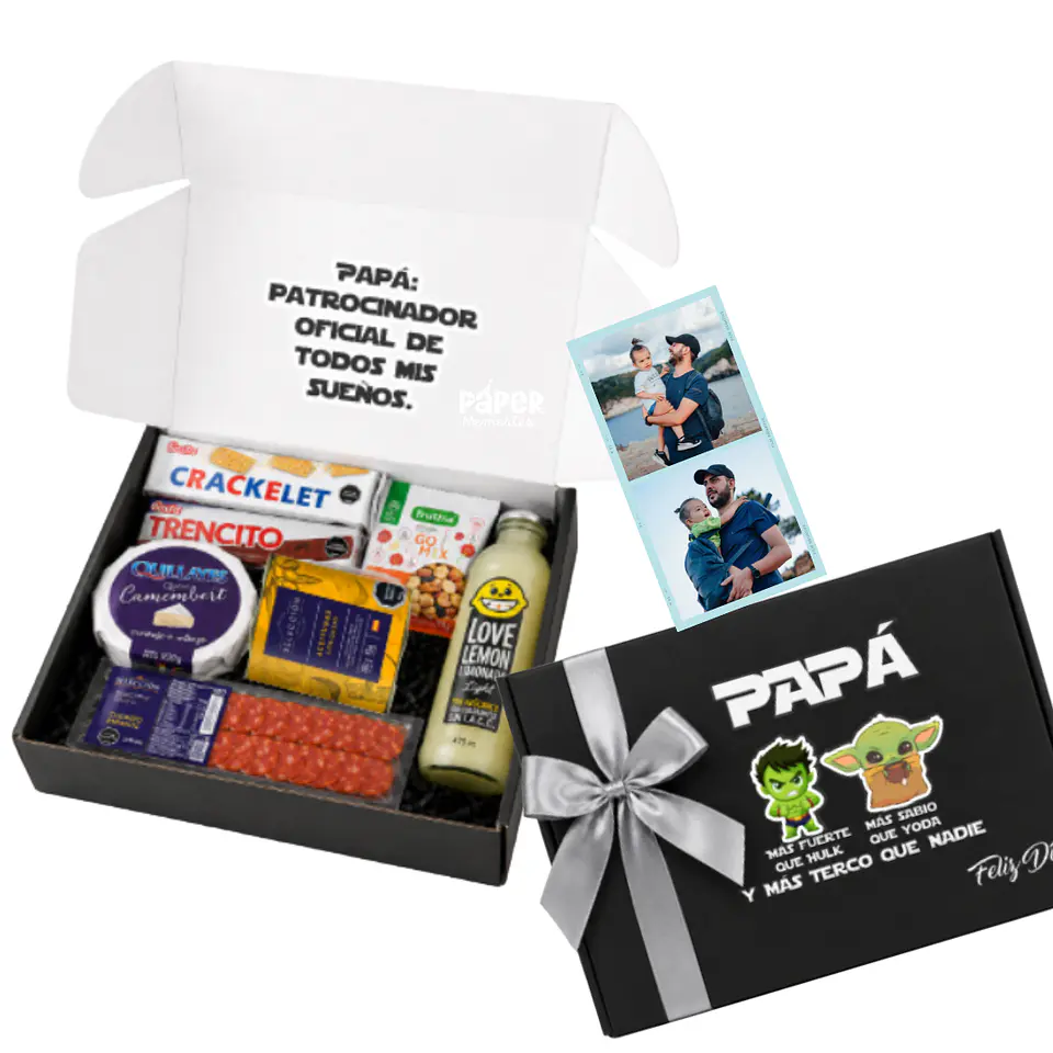 Caja de Regalos Sorpresa Papá GOURMET  1