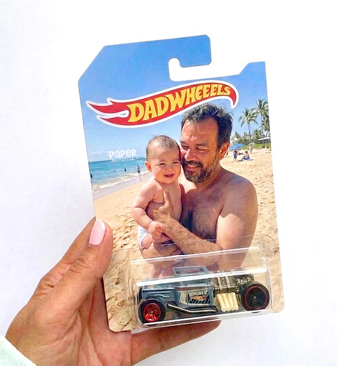 Auto Hotwheels personalizado