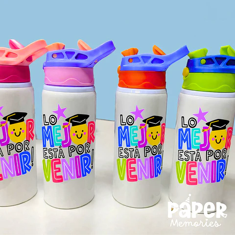 Botella estampada