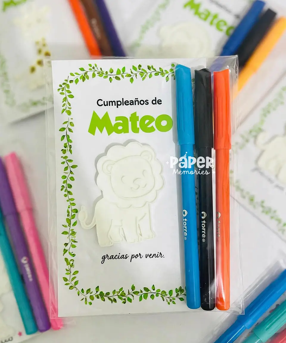 Figura para colorear lavable 1
