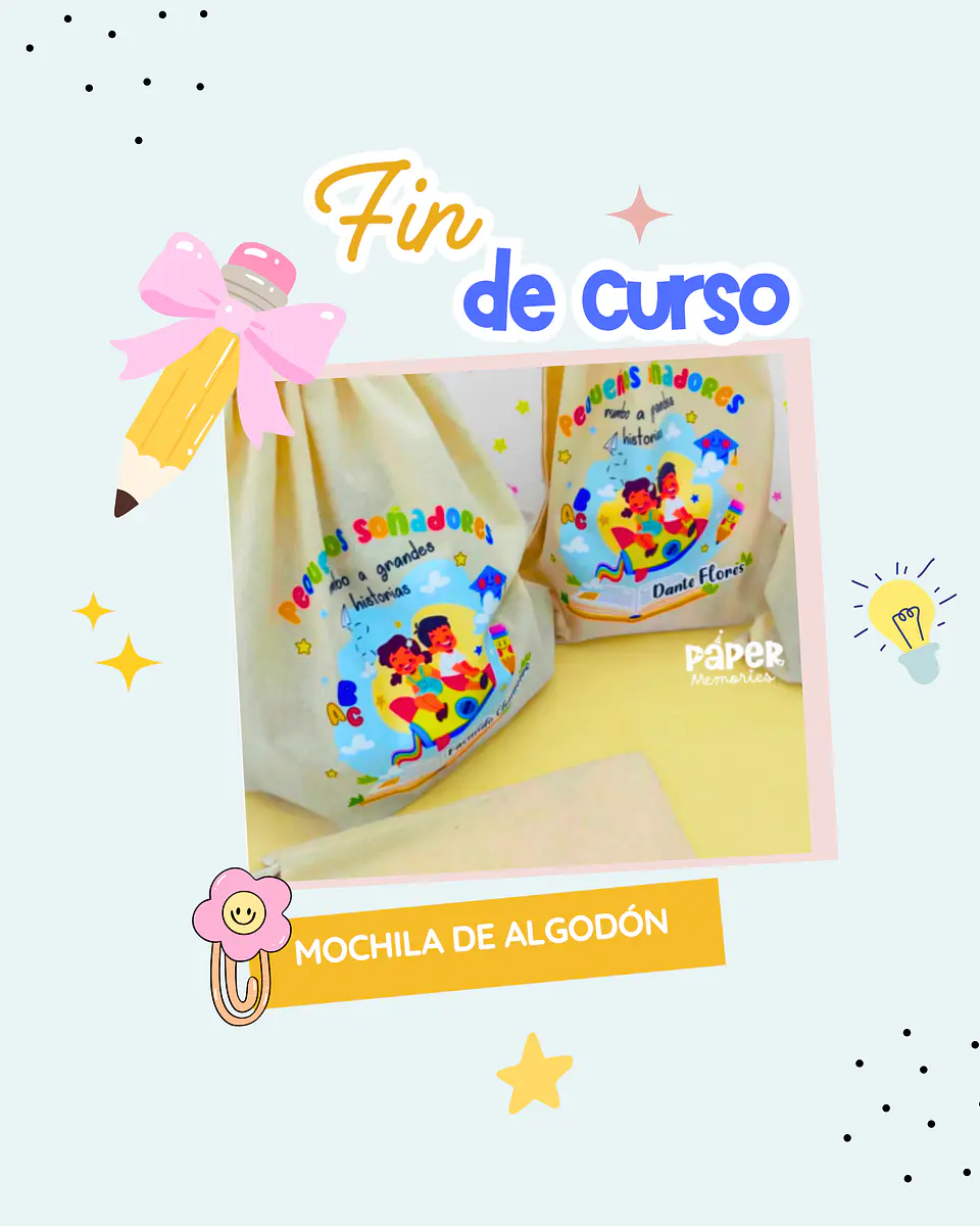 Mochila estampada  1