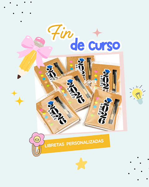 Porta post it con libreta