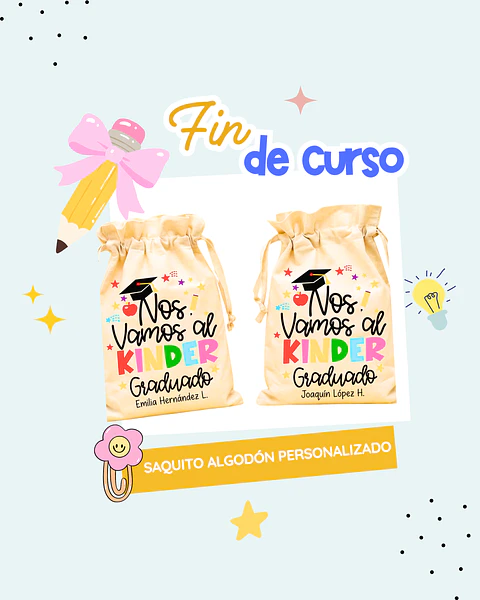 Saquito estampado