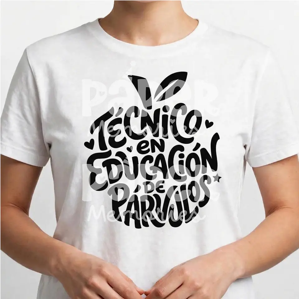 Poleras educadora de párvulos 1