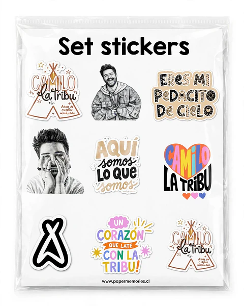 Stickers camilo la tribu