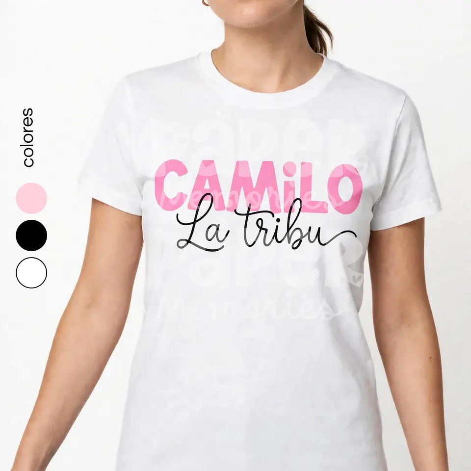Poleras concierto Camilo La Tribu 9