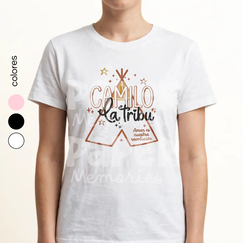 Poleras concierto Camilo La Tribu 2