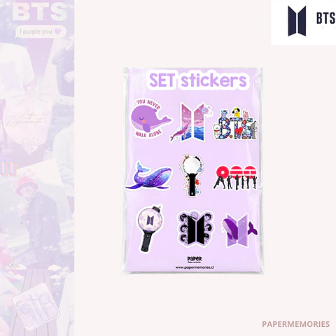 Stickers Bts army