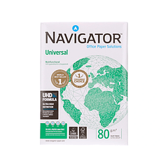  Papel fotocopia navigator A4 80 gr 5x500