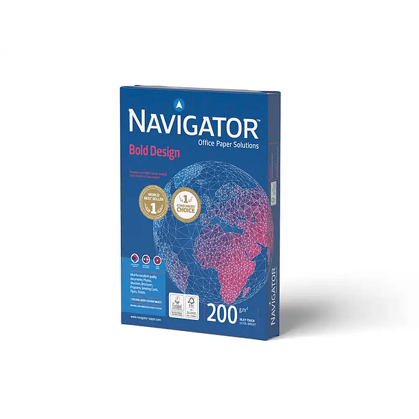     Papel fotocopia A4 200gr. Navigator 150fl. 