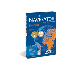   Papel fotocopia navigator hard cover A4 250 gr 1 X 125