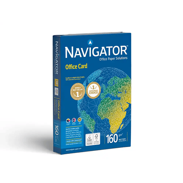 Papel fotocopia A3 160gr Navigator 250fl. 