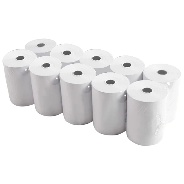 Rolo termico para impressora 80x60x11 mm pack 10 un 1