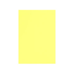 Cartolina A4 180gr pack 100fl. amarelo