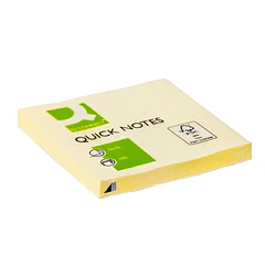 Bloco notas adesivas 76x76mm amarelo 100fl. 12un