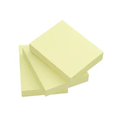 Bloco notas adesivas amarelo 38x51mm 100fl. 12un.