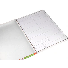 Etiquetas adesivas A4 96,5 x 42,3 mm.