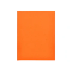 Classificador  cartolina A4 180gr laranja 50 un
