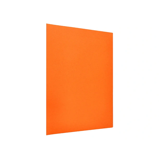 Classificador  cartolina A4 180gr laranja 50 un 2
