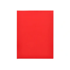 Classificador  cartolina A4 180gr vermelho 50 un